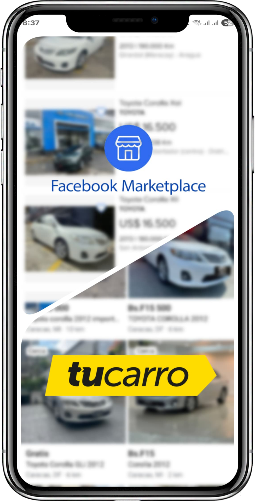 Buscar vehículo en Marketplace